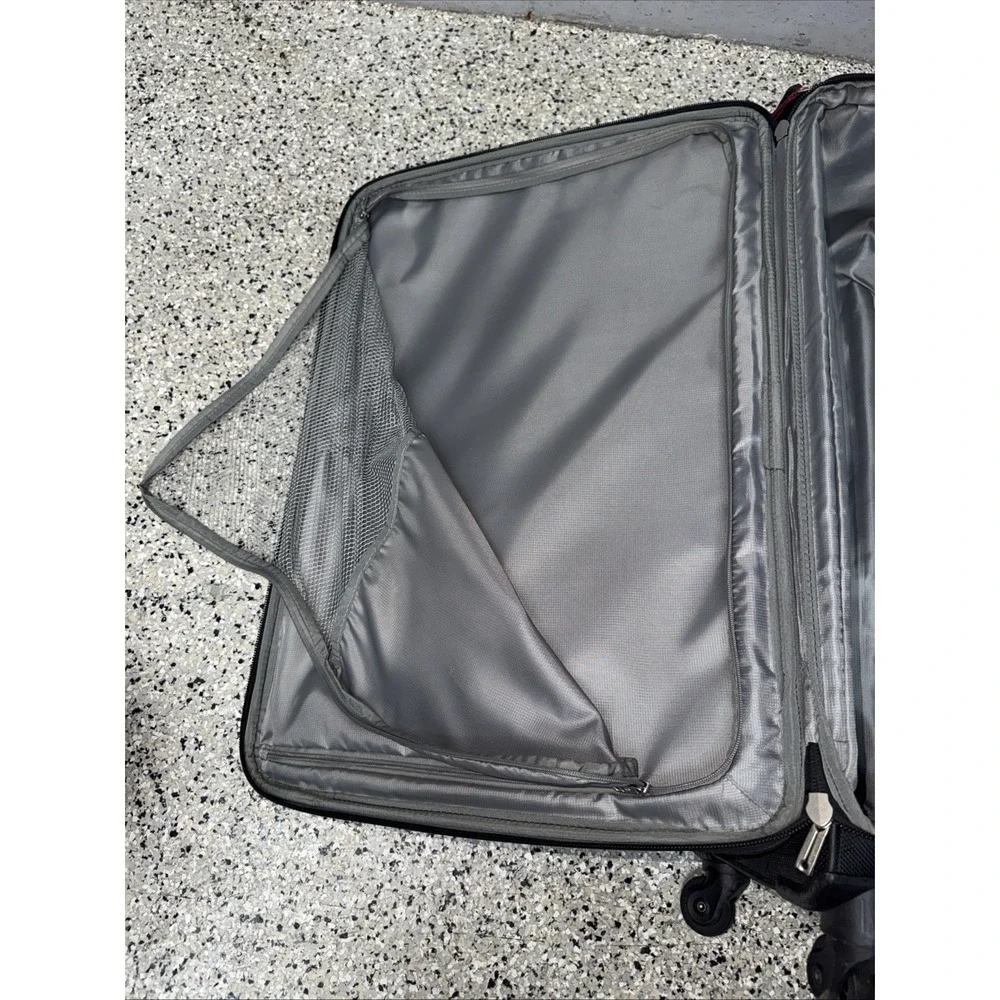 Samsonite 3 Piece Bundle Black Softside Spinner Expandable Carry On Check In 30